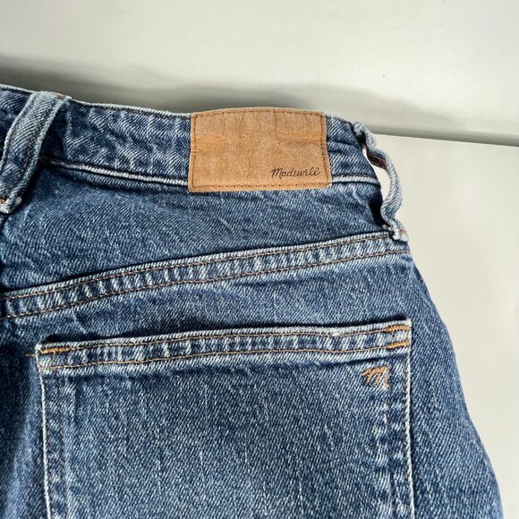 Madewell Jean Women Measured 27x28 Curvy Perfect Vintage Blue Faded Denim Tag 27 - Picture 9 of 16
